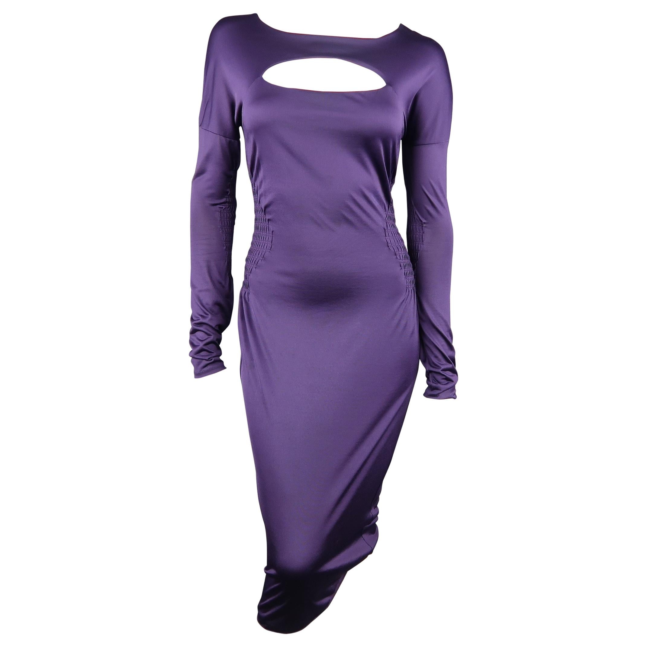 Gucci Purple Cocktail Dress
